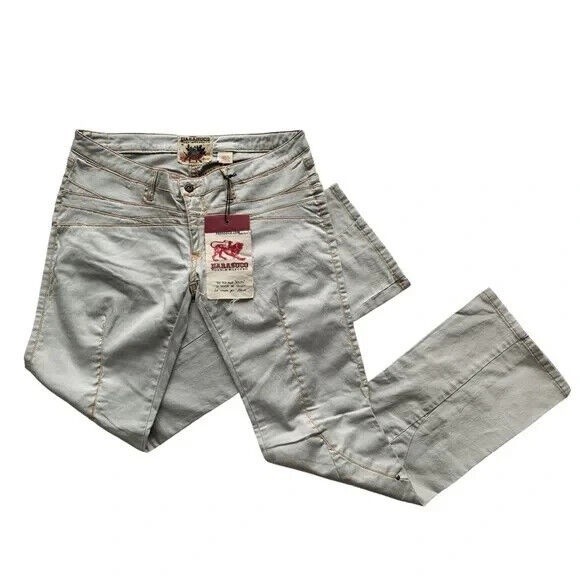 Parasuco Vintage Light Wash Jeans Pants Women's Site 25 NWT!! - Picture 4 of 11